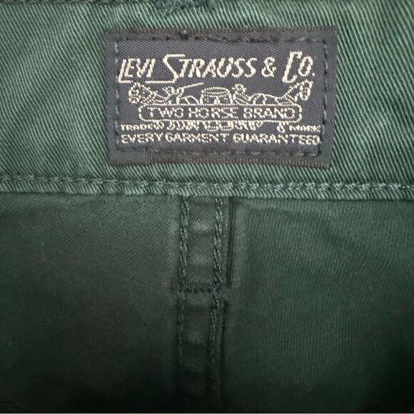 Levi Strauss & Co Preowned Green Denim Pants Vintage Style Unique Appeal - Picture 4 of 6